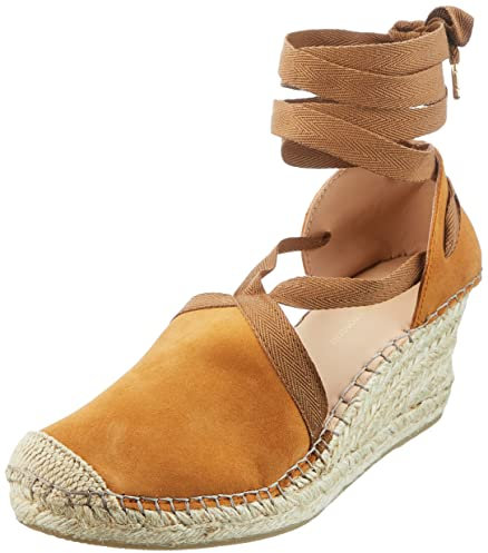 Fred de la Bretoniere Damen FRS0609 Sandale, Cognac, 41 EU