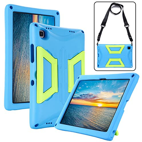 Funda Infantil Protectora para Lenovo Tab M10 HD TB-X306X TB-X306F 10.1, EVA Ligera Funda a Prueba de Golpes con Correa de Hombro y Soporte para Lenovo Tab M10 HD TB-X306X TB-X306F 10.1 (Azul)