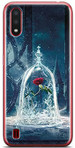 ERT GROUP Handyhülle für Samsung A01 Original und offiziell Lizenziertes Disney Muster Beauty and The Beast 002 optimal an die Form des Handy angepasst, hülle aus TPU
