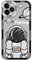 Yonds Queen for iPhone Xs Max Cute Clear Case, Cool Cartoon Astronaut Space Planet Moon Design Stylish Soft TPU Bumper Shockproof Anti-Slip Protector Case (iPhone Xs Max, Dream Black)
