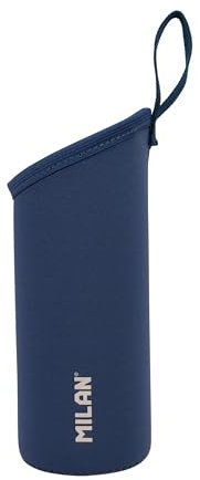MILAN® Funda protectora de neopreno para botellas isotérmicas de 0,59 l, serie 1918, azul marino
