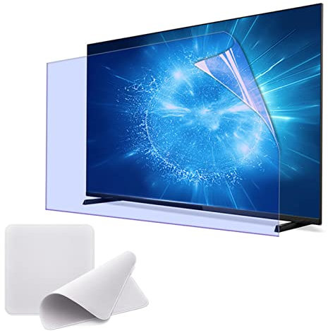 AIZYR TV Anti-Blue Light Eye Protection Film Frosted Anti Glare/Anti-riflesso UV Monitor Screen Filter per 86 Pollici Sharp, Sony, Samsung, LG ECC.,75.8x43.3inch