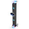 INOVALLEY Tour de Son HP58BTH - Lumière LED Multi-Rayons, Bluetooth, Radio FM, AUX - 4X 15W, Télécommande, LED OVNI