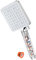 Soffione Doccia alta Pressione, Doccino per Doccia con Filtro, Soffione Doccia Anticalcare con 6 Modalità Spray, Bianco Doccia Soffione (115 X 100 mm)