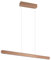 Trio Leuchten Pendelleuchte Helios 343310165, Metall Coffee, inkl. 28 Watt LED, Touch Dimmer, Lichtfarbe einstellbar