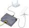XLTTYWL Starlink PoE Injector - 150W GigE Passiver ABS Überspannungs- & ESD-Schutz mit High-Speed-Netzwerk, ideal für Starlink Internet Kit Satellite (3 in 1 V2 Starlink Poe)