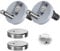2 Pack Toilet Seat Hinges Fixings | Quick Release & Adjustable Replacement Hinges | Durable Universal Fittings for Top Fix Toilet Seats | Easy Installation