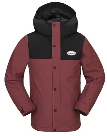 Volcom - Skijacke/Snow Stone.91 Ins Redwood Jungen – Größe XL – Rot