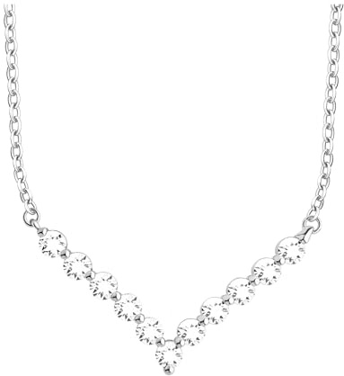 Sofia Milani - Damen Halskette 925 Silber - Zirkonia Anhänger - N0824