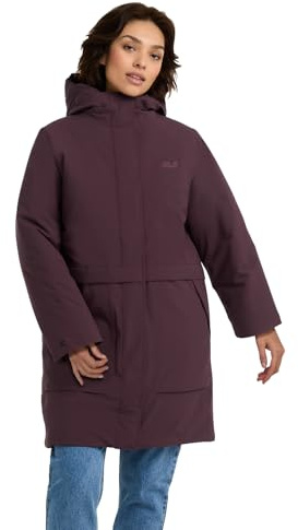Jack Wolfskin Damen Wintertide Jkt W, Amaranth, S EU