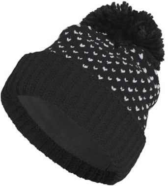 adidas Women's Pom Beanie Mütze mit Bommel für Damen
