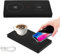 Coffee Mug Warmer, 2-in-1 Smart Cup Warmer with 15W Wireless Charger, Constant temperature 55°/131°F Electric Mug Warmer for Desk, Multifunction Heating Coaster Drink Warmer for Cocoa Tea Milk (Black)