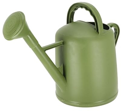 Esschert Design Gießkanne für den Außenbereich, groß, Kunststoff, Grün