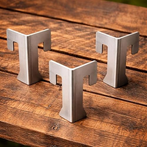 TiKo-Design® 3er Set Abstandshalter aus Stahl für Feuertonne & Feuerschale