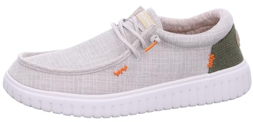 Fusion Leinenschuh Beige in Größe 40
