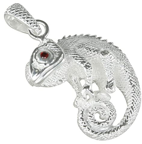 AFP Anhänger Chamäleon 925 Sterling Silber Zirkonia AS-296