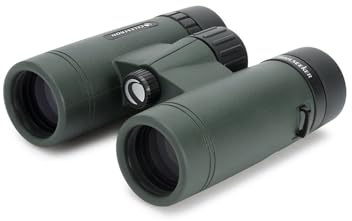 Celestron 71400 TrailSeeker 8x32 BaK-4 Prism Binoculars, Black