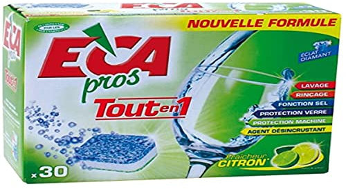 ECApros - Dose Lave Vaisselle Tout en 1 (30 doses x 20 g), 148mm