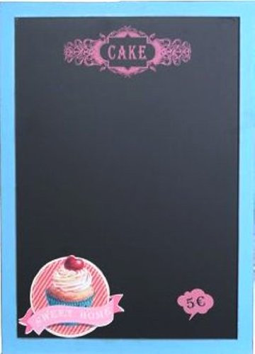Geschenkestadl Landhaus Memotafel Küchentafel Wandtafel Blau Rosa