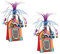 Beistle S57765AZ2 Jukebox Tafelaufsätze, Pappe, Mehrfarbig