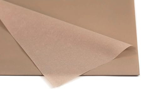 Seidenpapier - Tissue Papier 50 x 75cm 10 Bögen Gestalten Dekorieren Vepacken bunt Farbe taupe 823