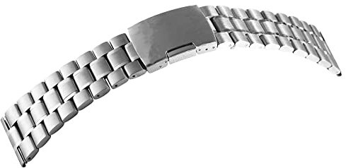 Excellanc-Ersatzarmband Gliederarmband Edelstahl Faltschließe 8100070
