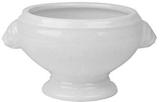 Superwhite Lion Head Soup Bowl 51cl