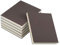sourcing map 6 Stück Schleifschwamm 220 Körnung Schleifblock Pad 4,7X3,9X0,4Zoll Braun