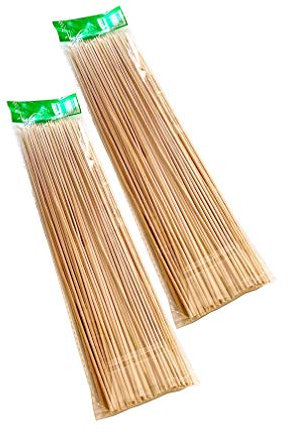 PINI 200 St. Grillspieße Schaschlikspieße Holzspieße Bambusspieße 20 cm