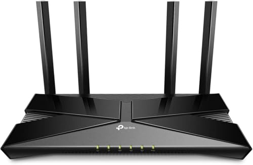 TP-Link WiFi 6 AX1500 Smart WiFi Router (Archer AX10) 802.11ax, router Dual Band AX, beamforming, OFDMA, MU-MIMO, controllo bambini, funziona con Alexa (rinnovato)