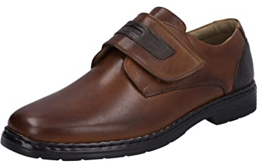Josef Seibel Herren Kletthalbschuhe Alastair 02,Weite K (Extra weit),Wechselfußbett