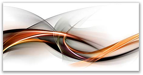 Tulup Impression sur Verre Trempé 140x70cm - Plastique Imprimés Tableau Décoration Déco Mural Moderne Design - Art Abstrait
