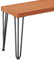 LAMO Manufaktur Sitzbank Esszimmer Holzbank Küchenbank 30x140x47 cm, Möbelfüße Creative Schwarz/Dunkel, LSB-01-A-004-140-9005Cr