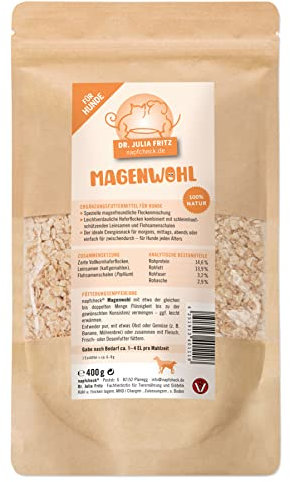 napfcheck Magenwohl – Flockenmischung für Hunde - 400 g