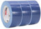 WELSTIK Cinta adhesiva profesional, 3 unidades, 48 mm x 27 m, cinta impermeable de tela de color para reparaciones, bricolaje, manualidades, uso en interiores y exteriores, color azul