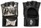 Tapout MMA Pro Fight Handschuhe aus Leder (1 Paar) PRO MMA, Black/Ecru, XL, 960005