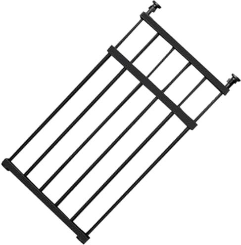 Eaglehg Puerta retráctil para bebé, Puerta Extra Ancha de 22 a 39.37 Pulgadas, montada a presión, para escaleras, Puertas, Puerta para Mascotas con Paso fácil, sin Necesidad de Herramientas, sin