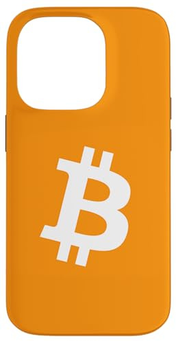 Bitcoin Fall Kryptowährung Bitcoin Logo Dezentrales Geld Hülle für iPhone 14 Pro