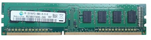 DDR3 2GB 1333MHz PC3-10600U (Usado) Sin ECC Sin Búfer CL9 1Rx8 UDIMM Módulo de Actualización de Memory para PC de Sobremesa