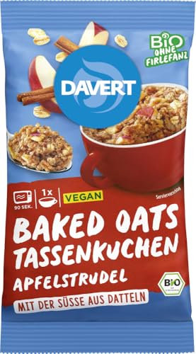 Baked Oats Tassenkuchen Apfelstrudel 65g 2 x 65 g