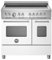 Bertazzoni MAS95I2EBIC cooker Range cooker Electric Zone induction hob White A
