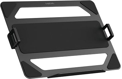 Logilink BP0203 - Soporte para portátil para Brazo de Monitor, Apto para Dispositivos de 11,6 a 17,3 Pulgadas, máx. 9 kg