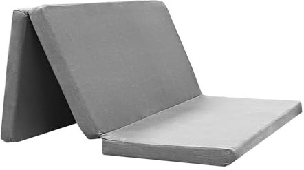 K´Foam Store Camper Klappmatratze mit viskoelastischer Matratze für Berlingo, Partner, Kangoo, Dokker, Caddy, Doblo, Transit Connect, NV200, Grau