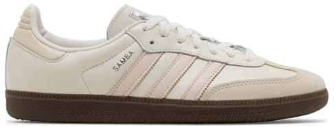 adidas Samba OG - Sneaker da donna, Cloud White Light Pink, 36 EU