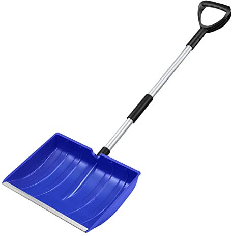 KONTONTY Straßenschaber Auto Schaufel Gebrauchsschaufel Hochleistungs-schneeschaufel Schneebesen Handhaben Hand Schneepflug Zusammenklappbare Schneeschaufel Schneeschieber Schaufel Winter