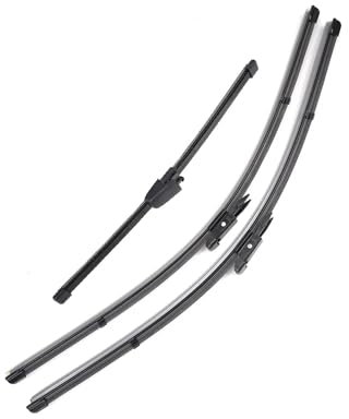 Limpiaparabrisas Parabrisas Para SEAT Para Leon 1P 2009 2010 2011 2012 26 26 11 limpiaparabrisas Delantero Trasero Limpiaparabrisas Conjunto Escobilla Limpiaparabrisas