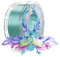 Conjure Silk Rainbow PLA Filament pour imprimante 3D, Multicolore Rainbow PLA Rouge Bleu Violet Jaune Vert Mini filament 1.75mm Filament pour impression 3D 1KG/2.2LB
