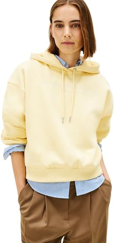 Tommy Hilfiger Damen Corp Logo Mdrn Hoodie Ww0ww47832 Kapuzenpullover (1er Pack)