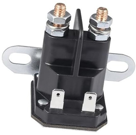 DEMULAX Relais de démarreur de Tondeuse à Gazon 12 V, solénoïde 725-04439 862-1211-211-16, pièces de Rechange for (AM138068), Cub Cadet (725 04439), MTD (Tondeuse autoportée) Relais de démarrage pour