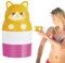 Sonnencreme Applikator Kind,Sonnencreme Roller Auffüllbar,Tragbar Sun Cream Applicator Nachfüllbar für Körperlotion & Lotion für Kinder und Erwachsene Zum Reisen - Fasst 100ml